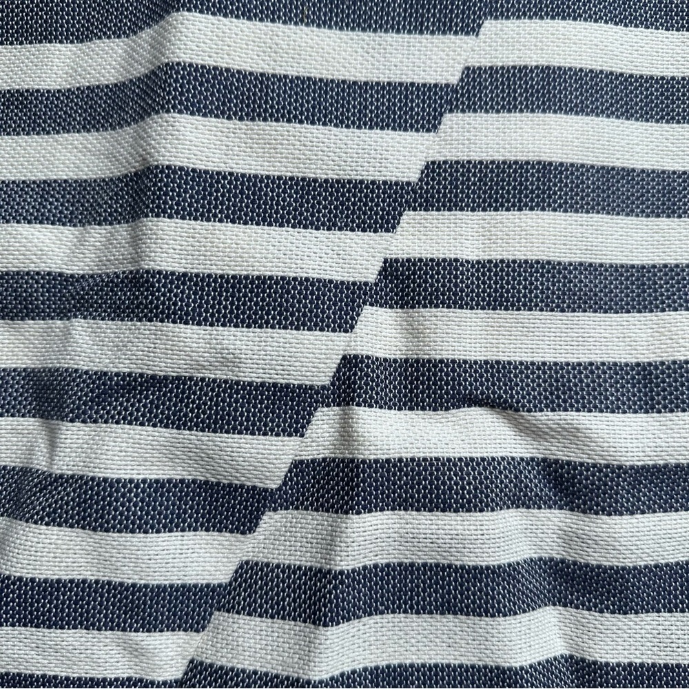 J. Crew Striped Cotton Mini Skirt Size 4 - Picture 4 of 9